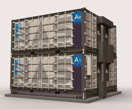 NGK commercialised the NAS battery system, which is capable of storing MWs of electricity. Image: NGK