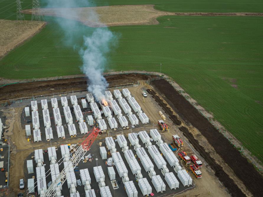 Fire hits construction of 300MW Victorian Big Battery in Australia - Energy  Storage News